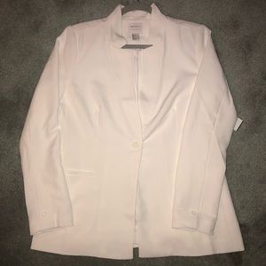 Forever 21 White Blazer